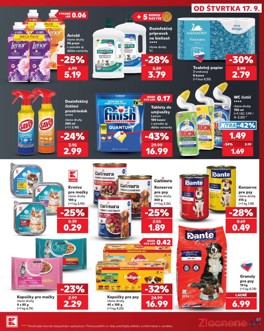 Kaufland 17.9. - 23.9. - Kaufland Rožňava