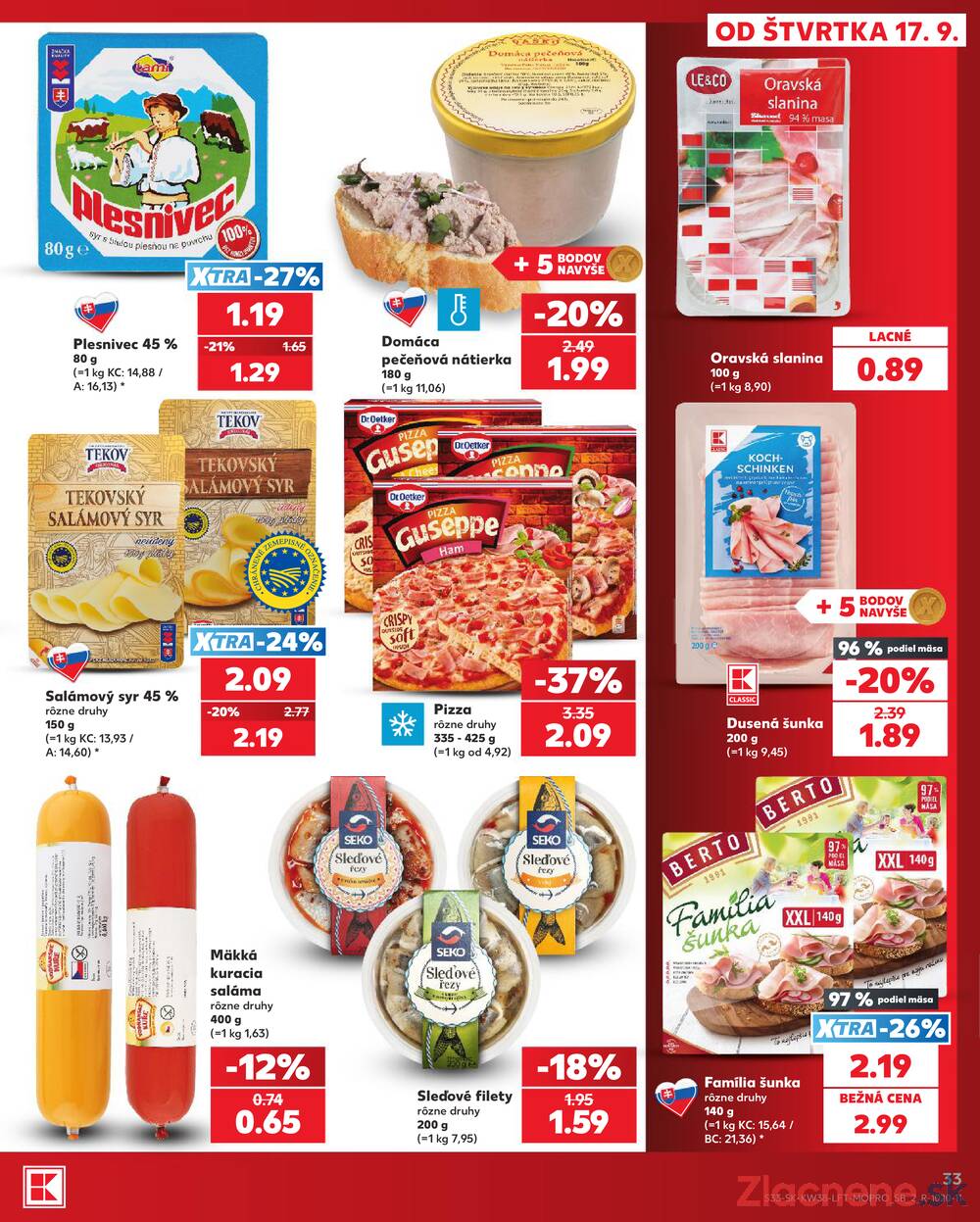 Kaufland 17.9. - 23.9. - Kaufland Bratislava - Bory