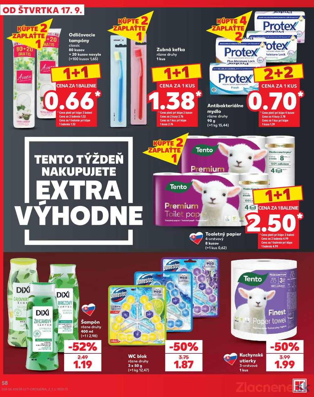 Kaufland 17.9. - 23.9. - Kaufland Bratislava - Bory