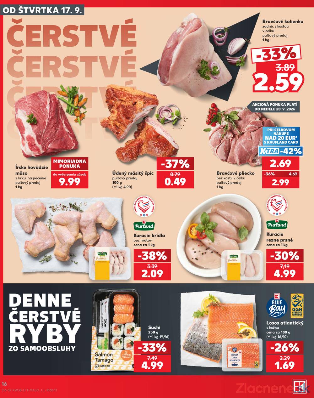Kaufland 17.9. - 23.9. - Kaufland  Bratislava - Zahorska Bystrica