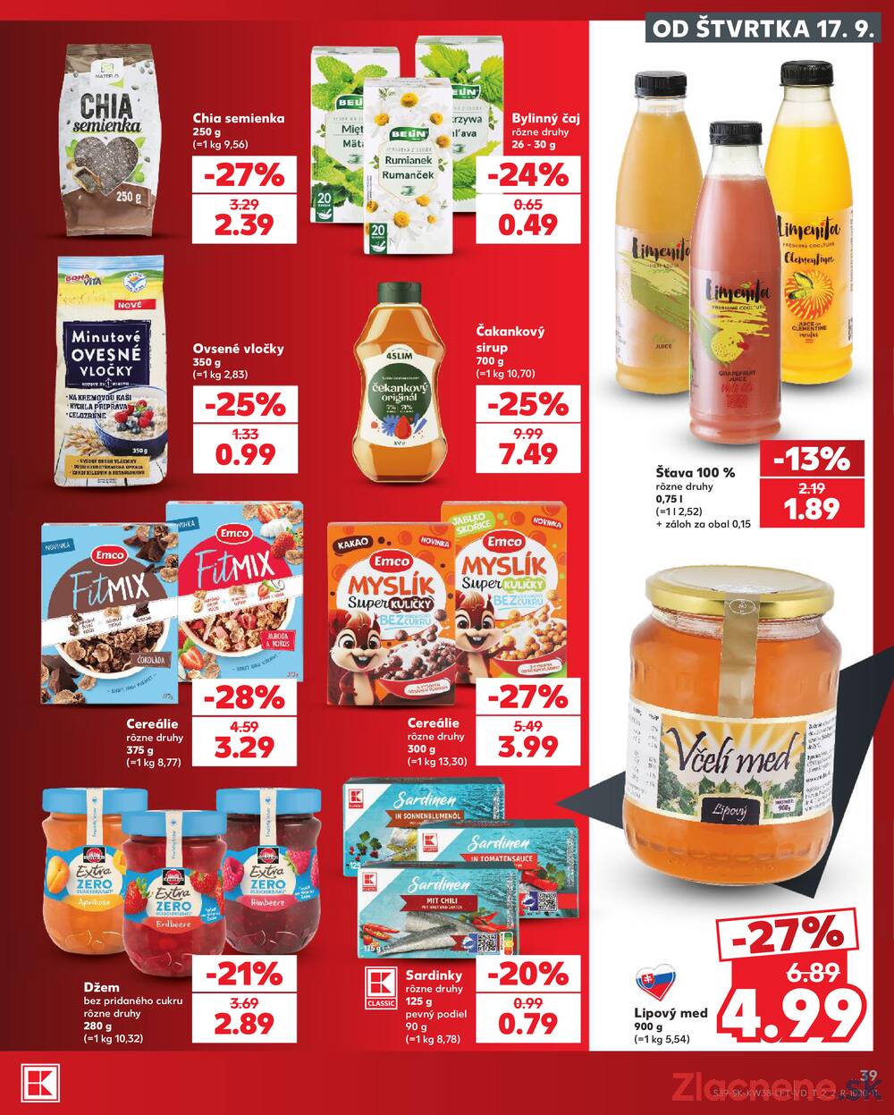 Kaufland 17.9. - 23.9. - Kaufland Trnava - Nová ul.