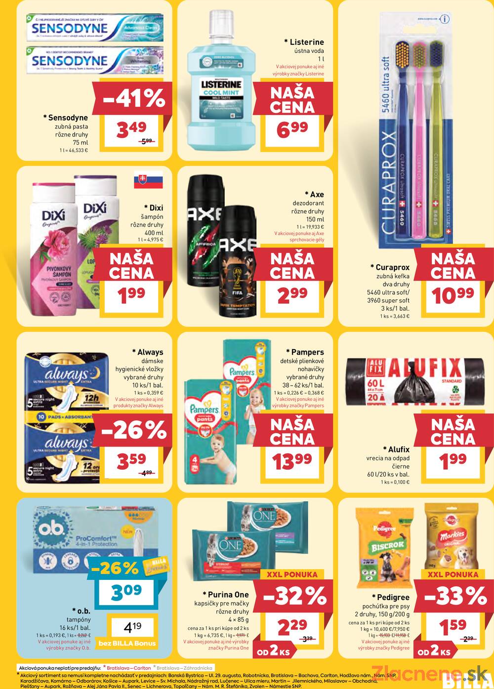 BILLA od 16.9. do 22.9.2026
