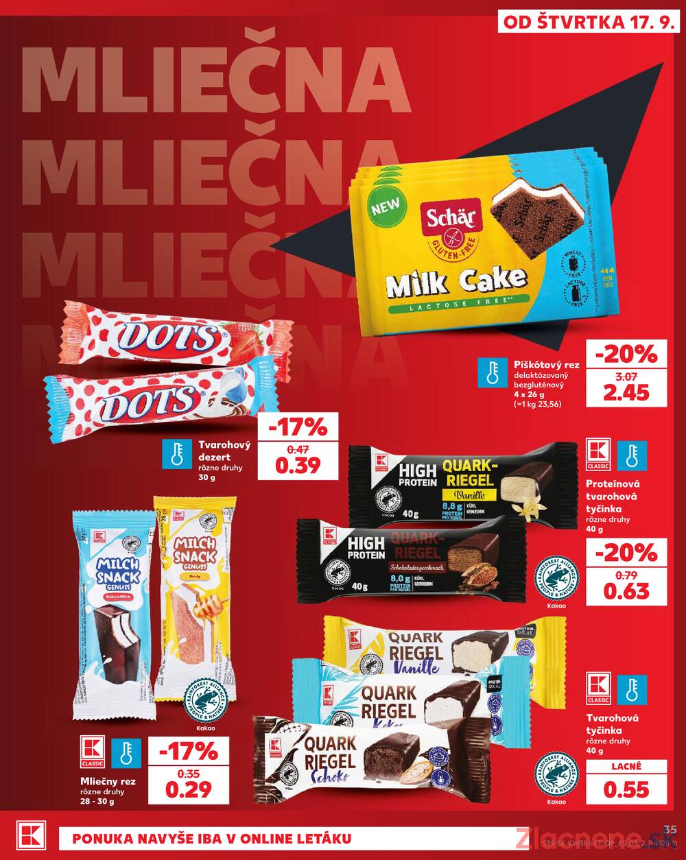 Kaufland 17.9. - 23.9. - Kaufland Košice-Pri hati