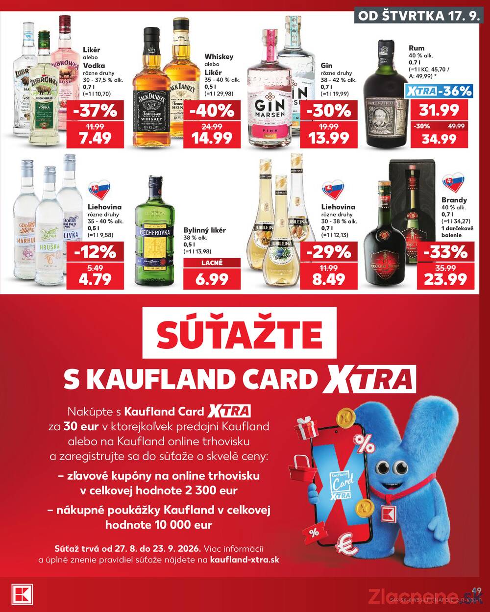 Kaufland 17.9. - 23.9. - Kaufland Košice-Pri hati
