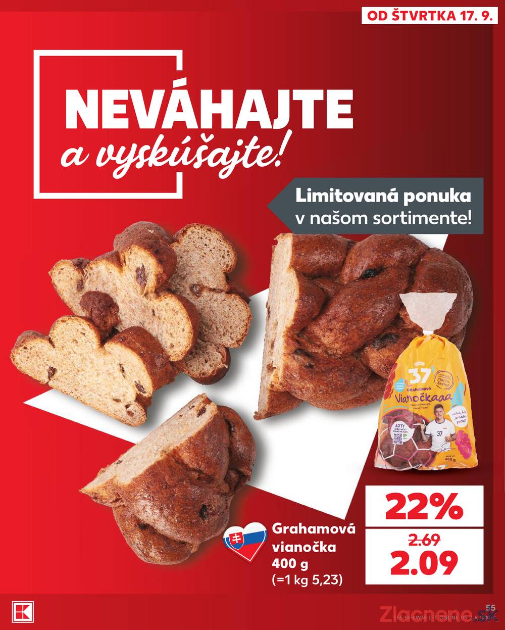 Kaufland 17.9. - 23.9. - Kaufland Košice-Pri hati