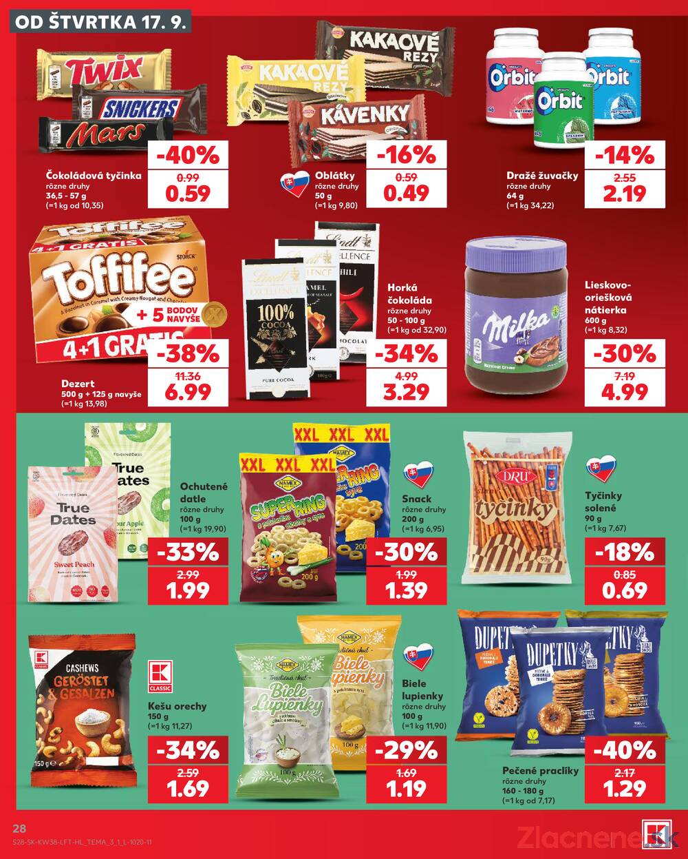 Kaufland 17.9. - 23.9. - Kaufland Žilina