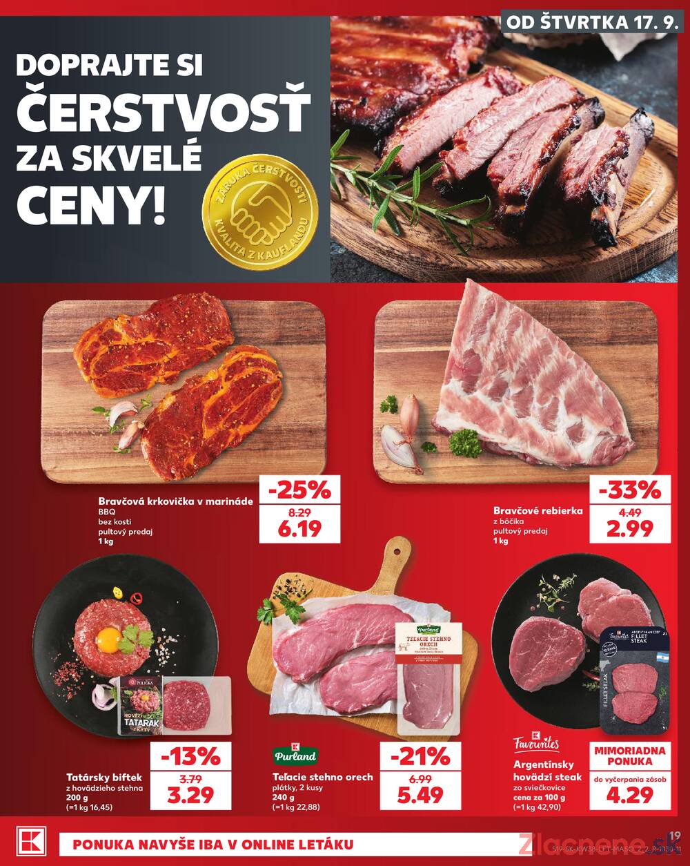 Kaufland 17.9. - 23.9. - Kaufland Košice - Popradská 