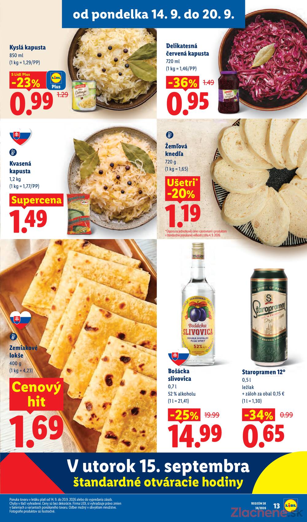 Leták Lidl - Lidl do 20.9. - strana 25 Leták Lidl - Lidl do 20.9. - strana 25