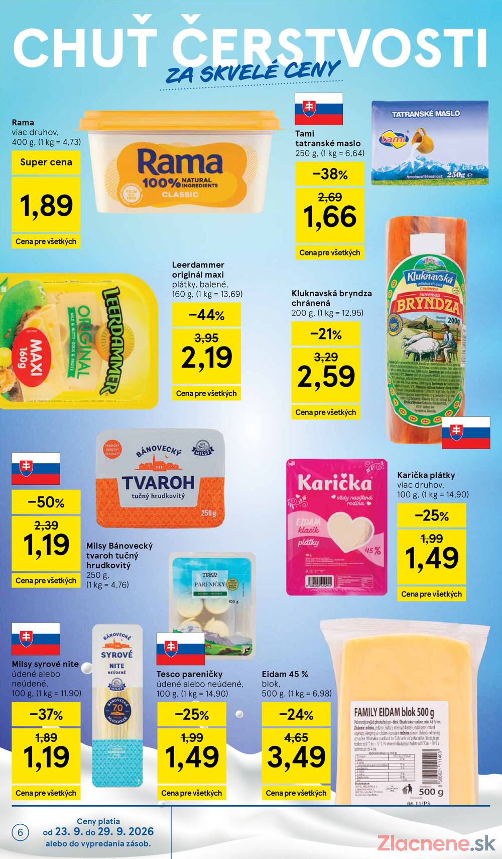 Tesco hypermarkety 23.9. - 29.9.
