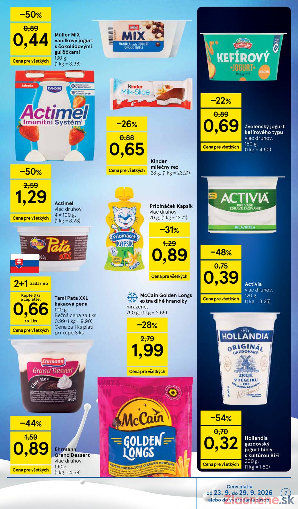 Tesco hypermarkety 23.9. - 29.9.