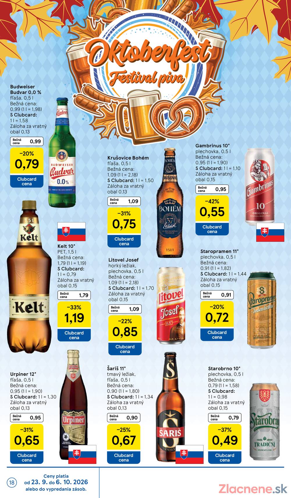 Tesco hypermarkety 23.9. - 29.9.