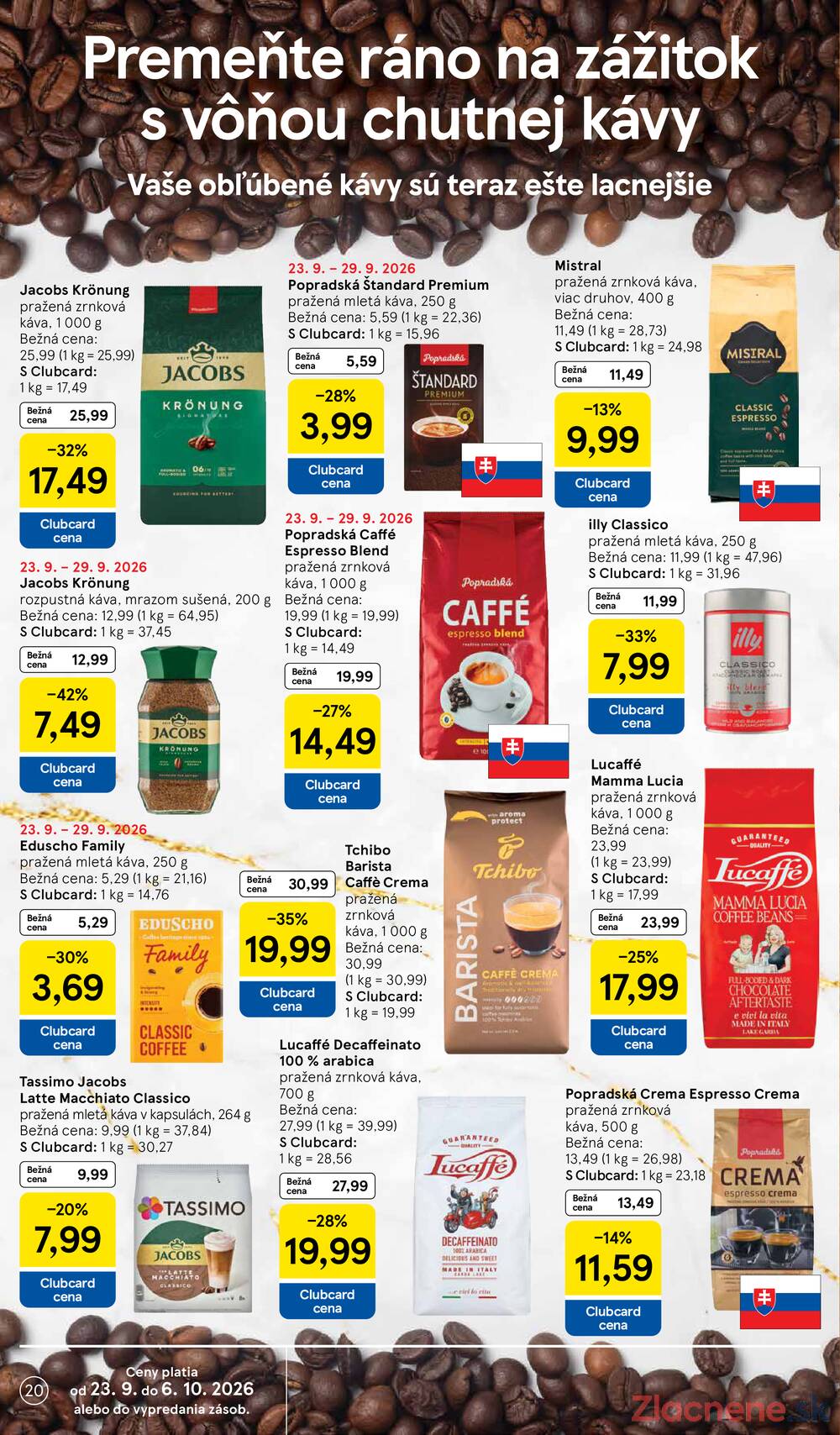 Tesco hypermarkety 23.9. - 29.9.