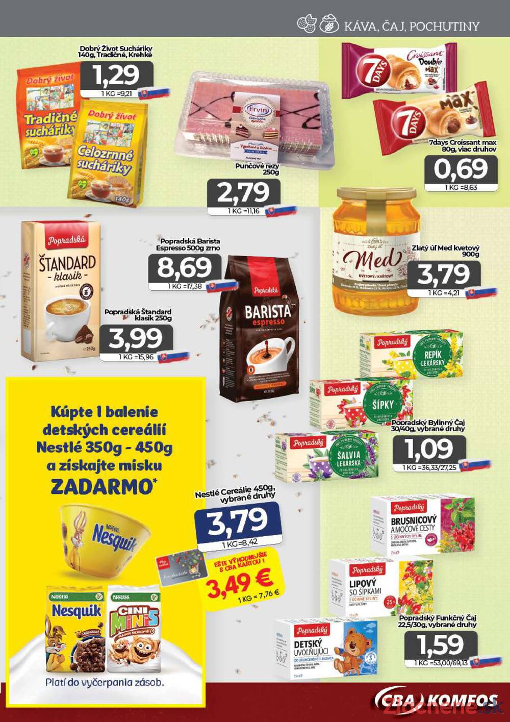 Leták CBA Komfos - CBA Komfos do 29.9. - strana 9 Leták CBA Komfos - CBA Komfos do 29.9. - strana 9