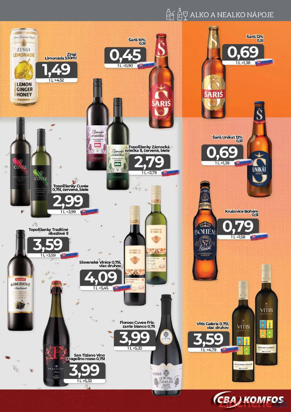 Leták CBA Komfos - CBA Komfos do 29.9. - strana 13 Leták CBA Komfos - CBA Komfos do 29.9. - strana 13