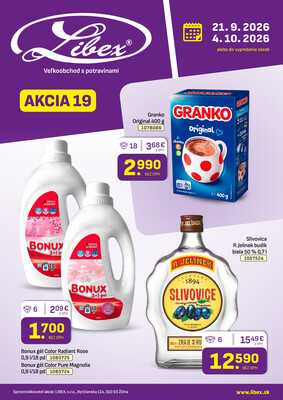 leták Libex 