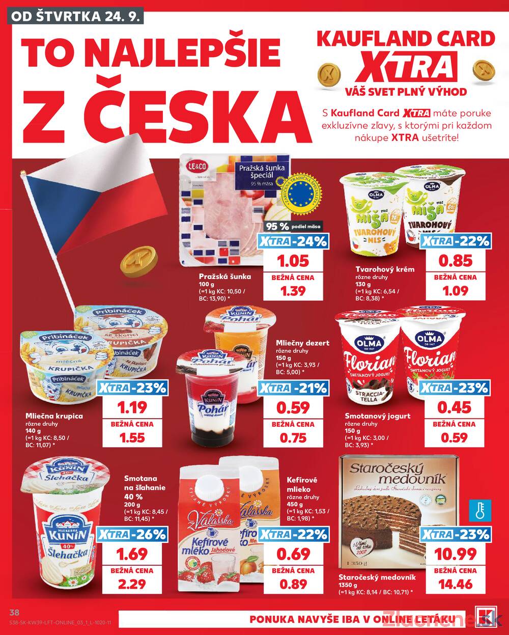 Kaufland 24.9. - 30.9. - Kaufland Spišská Nová Ves