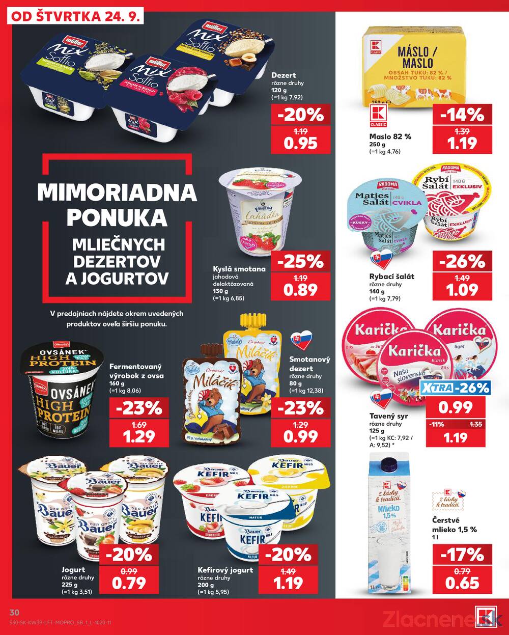 Kaufland 24.9. - 30.9. - Kaufland Humenné