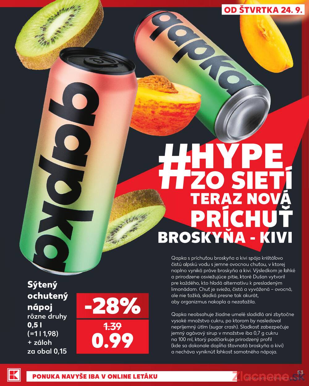 Kaufland 24.9. - 30.9. - Kaufland Humenné