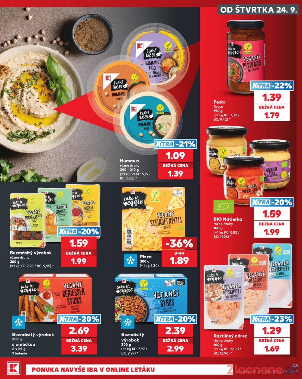 Kaufland 24.9. - 30.9. - Kaufland Rimavská Sobota