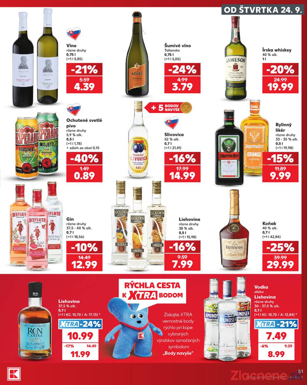Kaufland 24.9. - 30.9. - Kaufland Rimavská Sobota