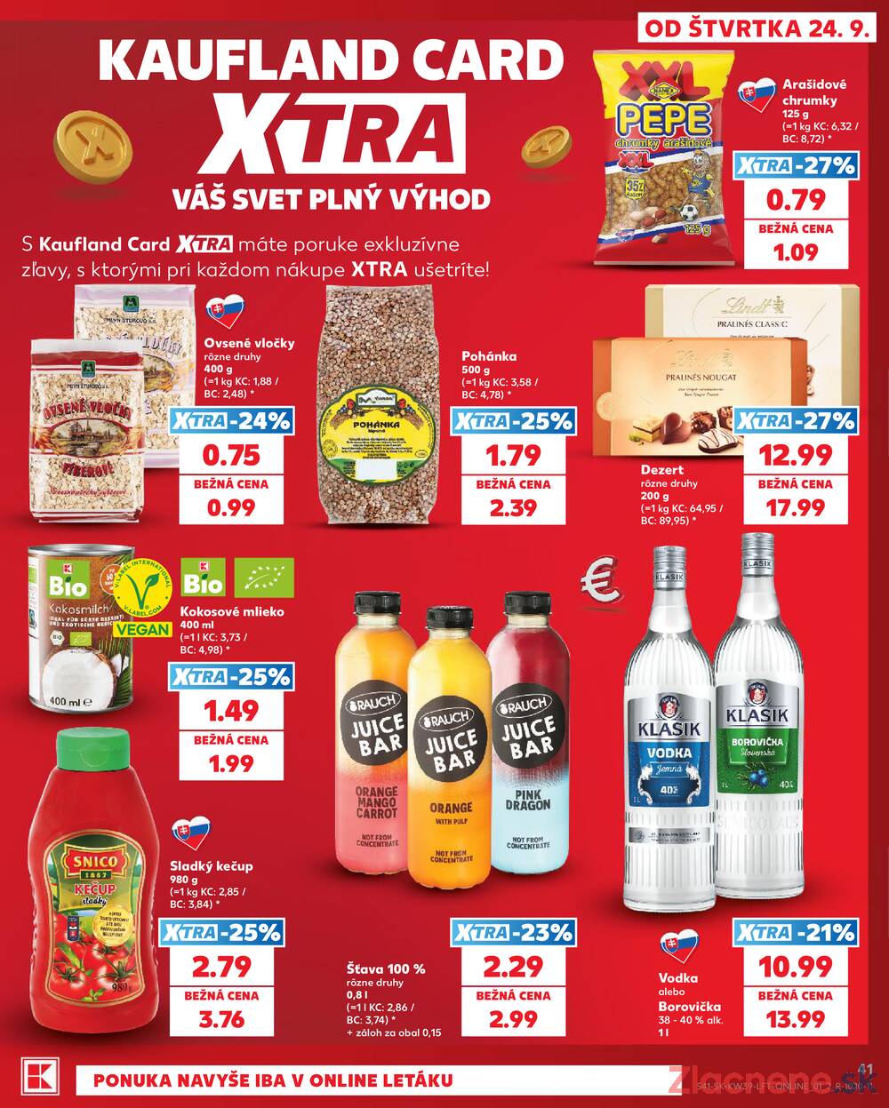 Kaufland 24.9. - 30.9. - Kaufland Púchov