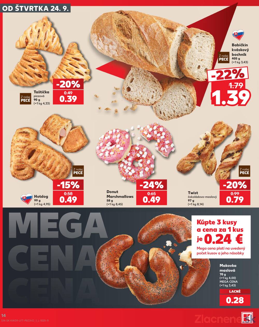 Kaufland 24.9. - 30.9. - Kaufland Rožňava