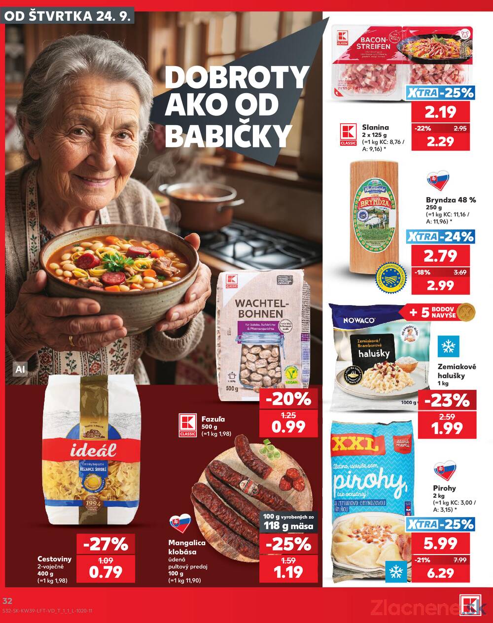 Kaufland 24.9. - 30.9. - Kaufland Poprad - Jiřího Wolkera