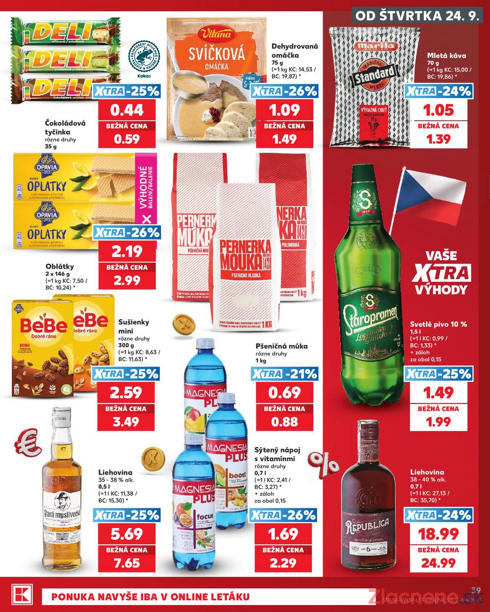 Kaufland 24.9. - 30.9. - Kaufland Poprad - Jiřího Wolkera