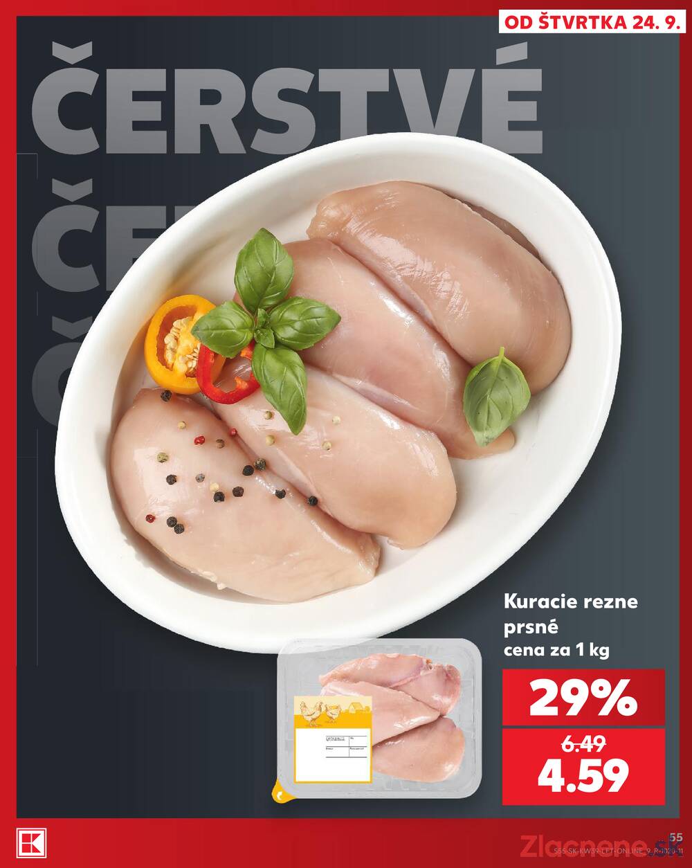 Kaufland 24.9. - 30.9. - Kaufland Poprad - Jiřího Wolkera