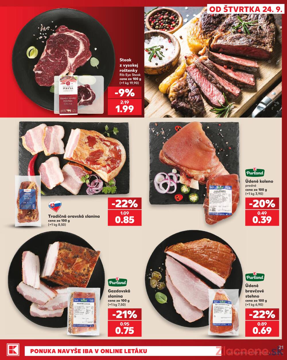 Kaufland 24.9. - 30.9. - Kaufland Piešťany