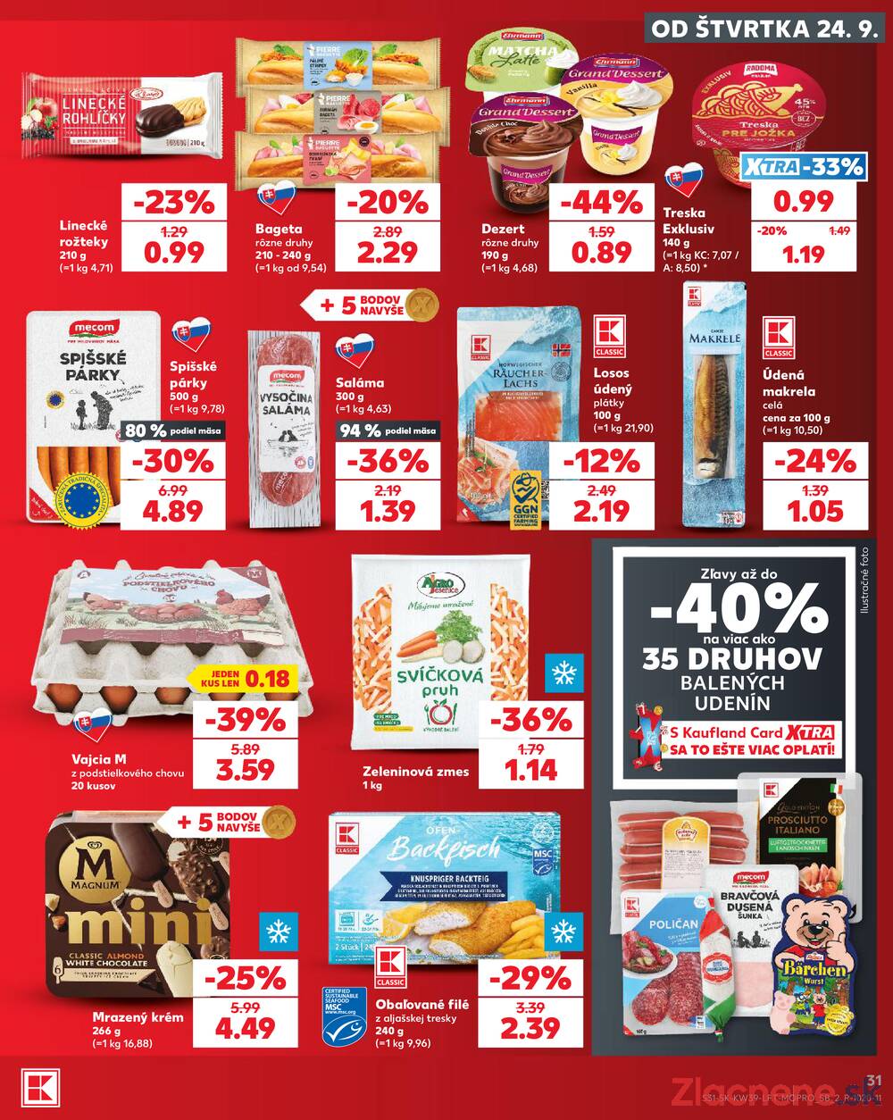 Kaufland 24.9. - 30.9. - Kaufland Piešťany