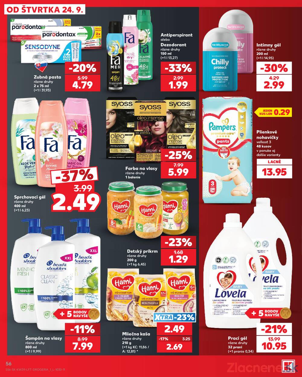 Kaufland 24.9. - 30.9. - Kaufland Piešťany