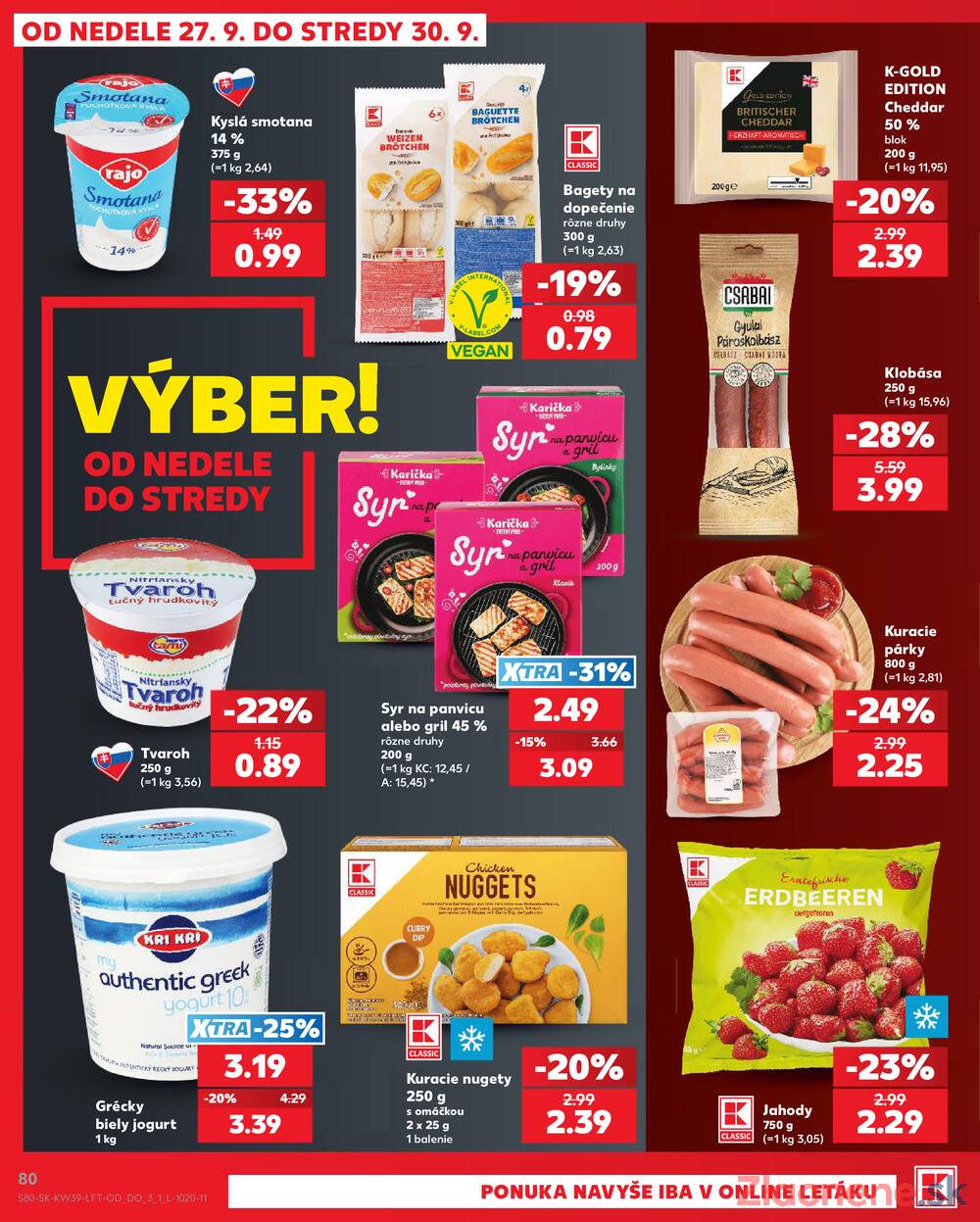 Kaufland 24.9. - 30.9. - Kaufland Sereď