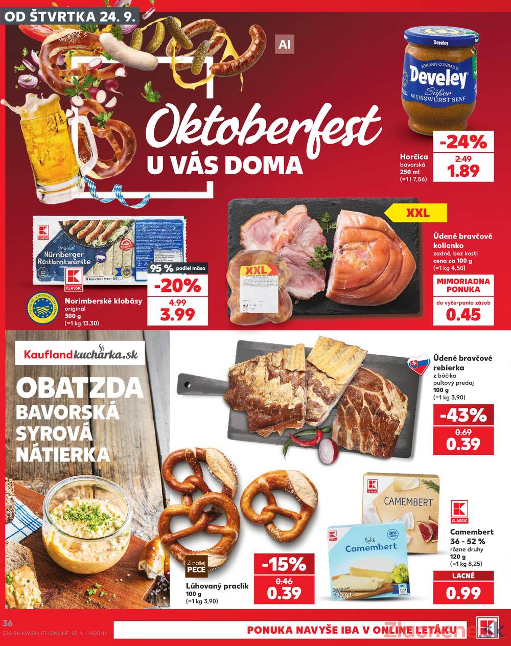 Kaufland 24.9. - 30.9. - Kaufland Bratislava - Bory