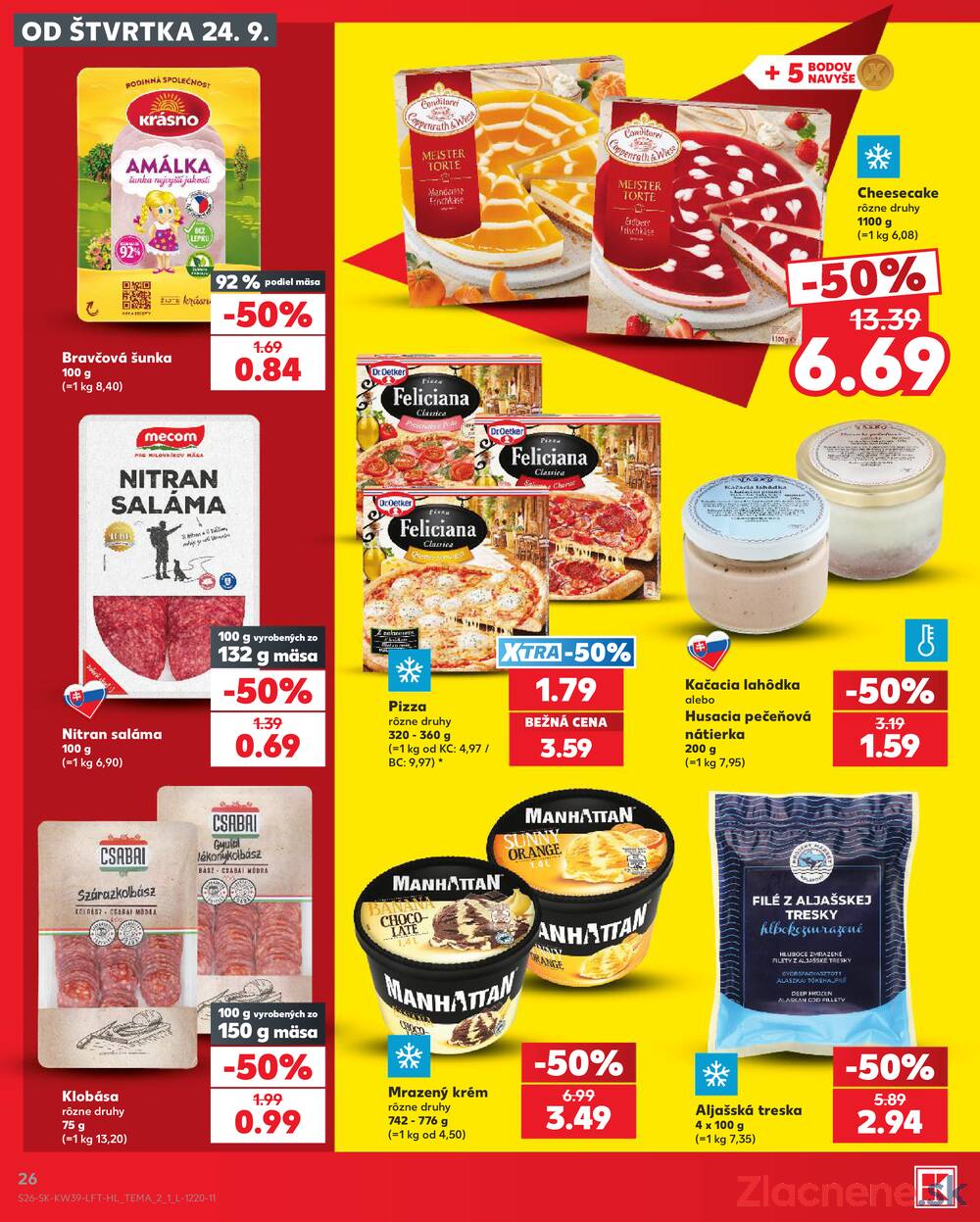 Kaufland 24.9. - 30.9. - Kaufland Trnava - Nová ul.