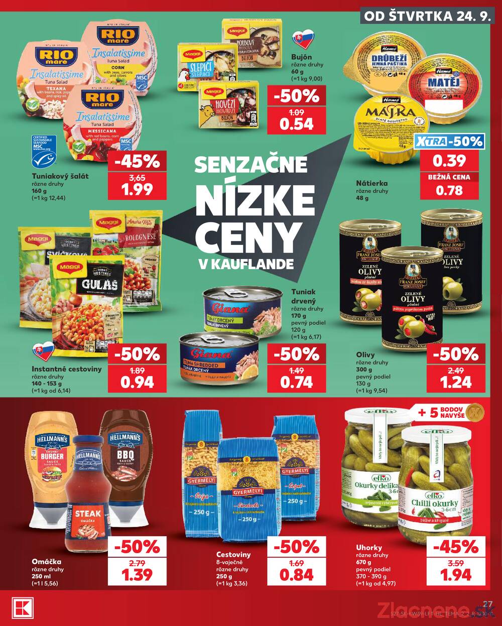 Kaufland 24.9. - 30.9. - Kaufland Liptovský Mikuláš