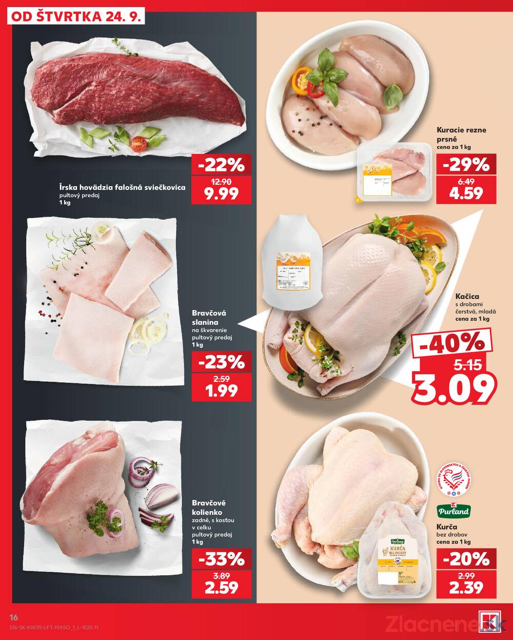 Kaufland 24.9. - 30.9. - Kaufland Považská Bystrica - Centrum