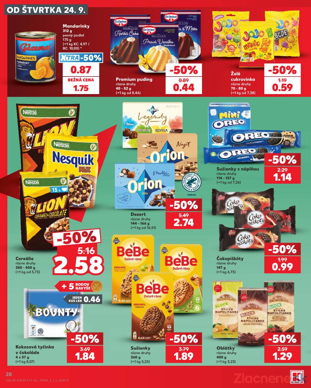 Kaufland 24.9. - 30.9. - Kaufland Považská Bystrica - Centrum