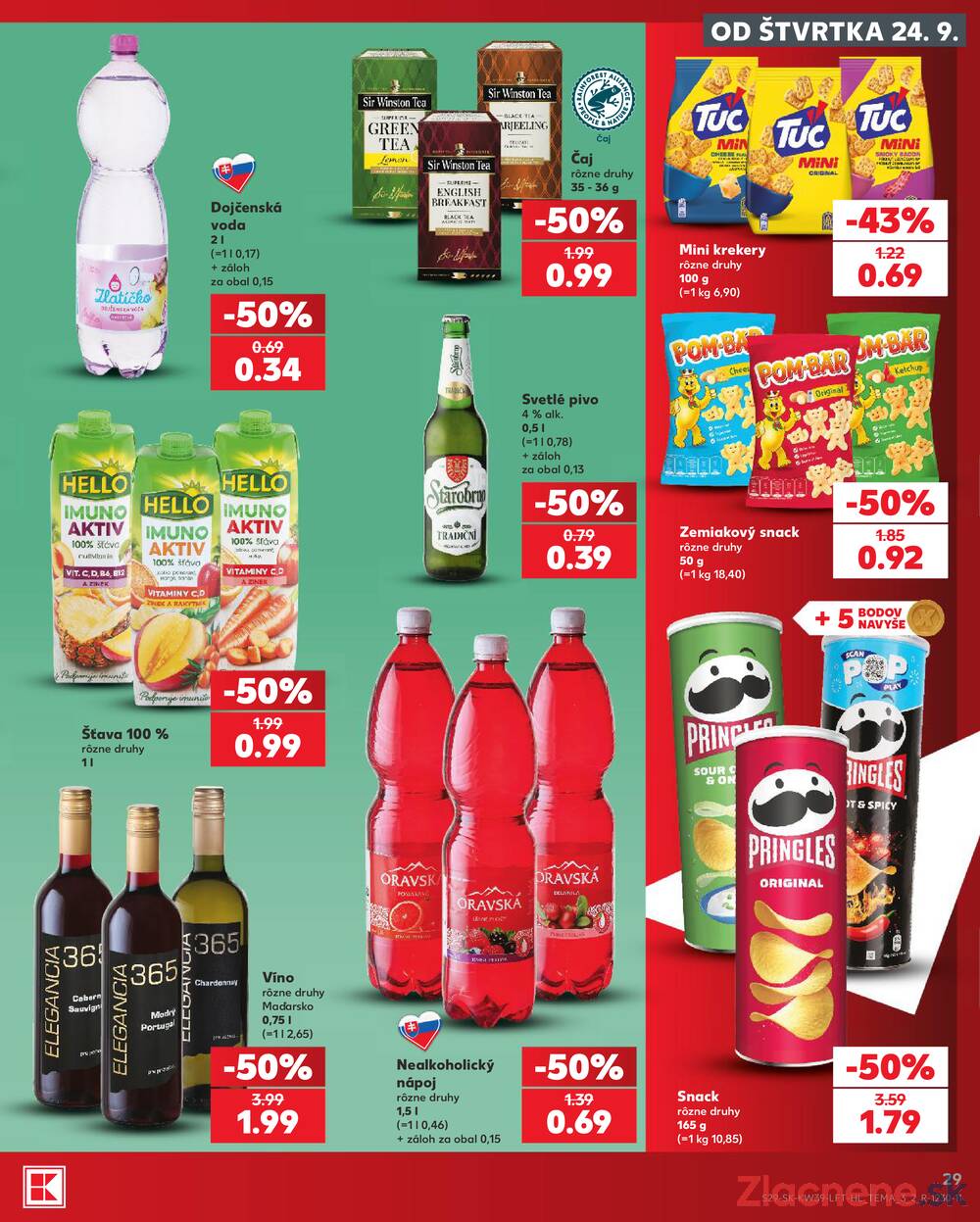 Kaufland 24.9. - 30.9. - Kaufland Považská Bystrica - Centrum