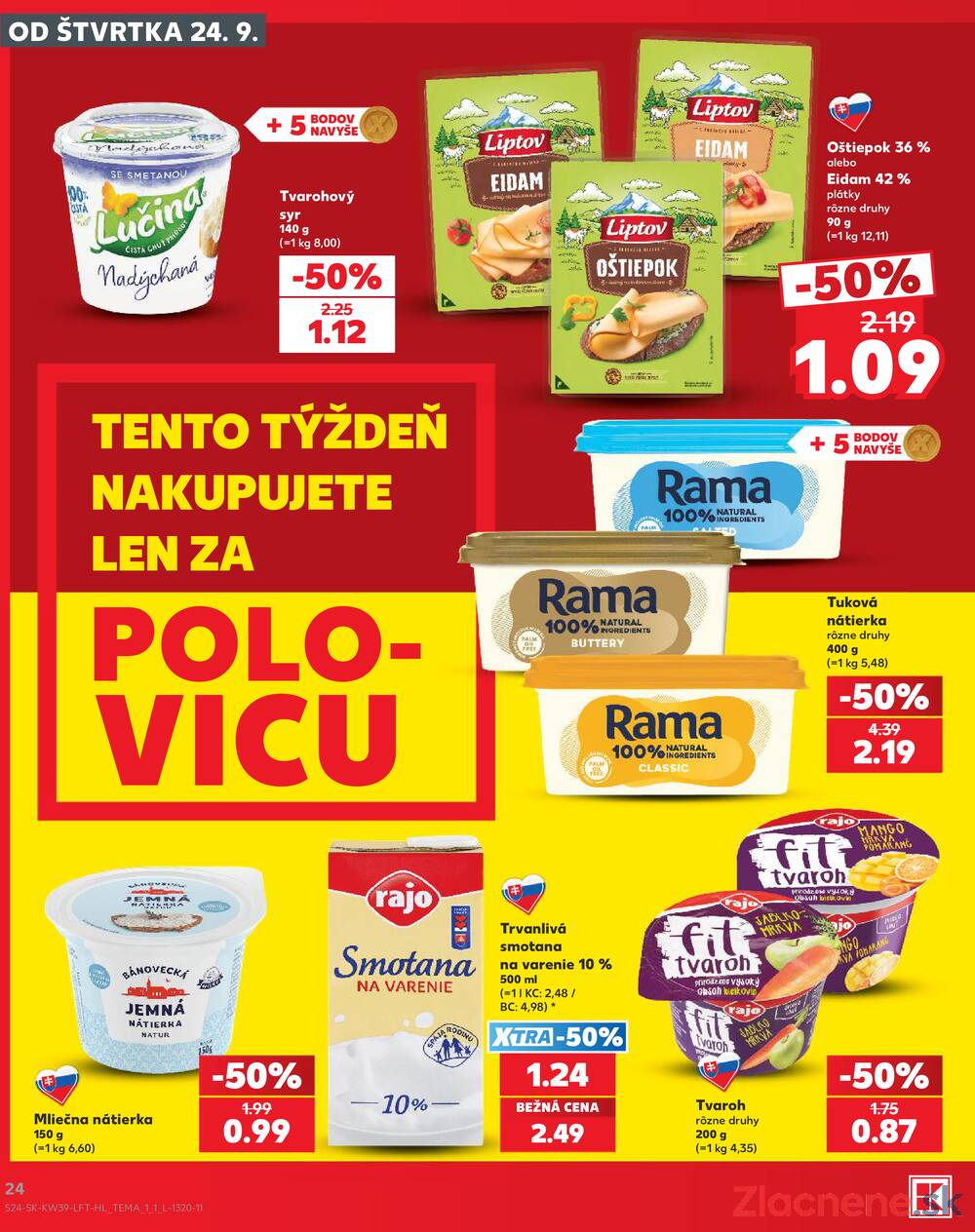 Kaufland 24.9. - 30.9. - Kaufland Žilina