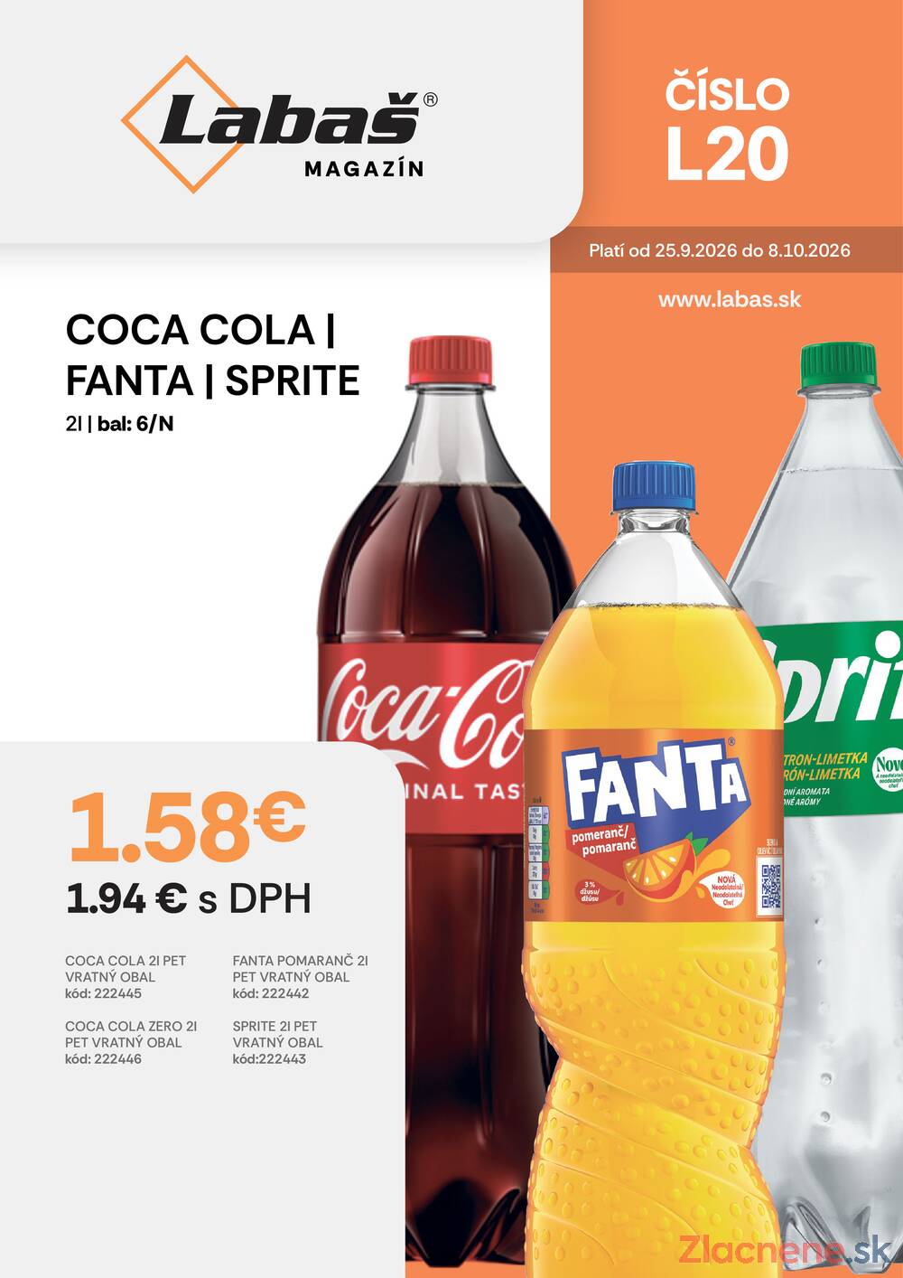 Leták Labaš - Labaš Magazín do 8.10. - strana 1 Leták Labaš - Labaš Magazín do 8.10. - strana 1