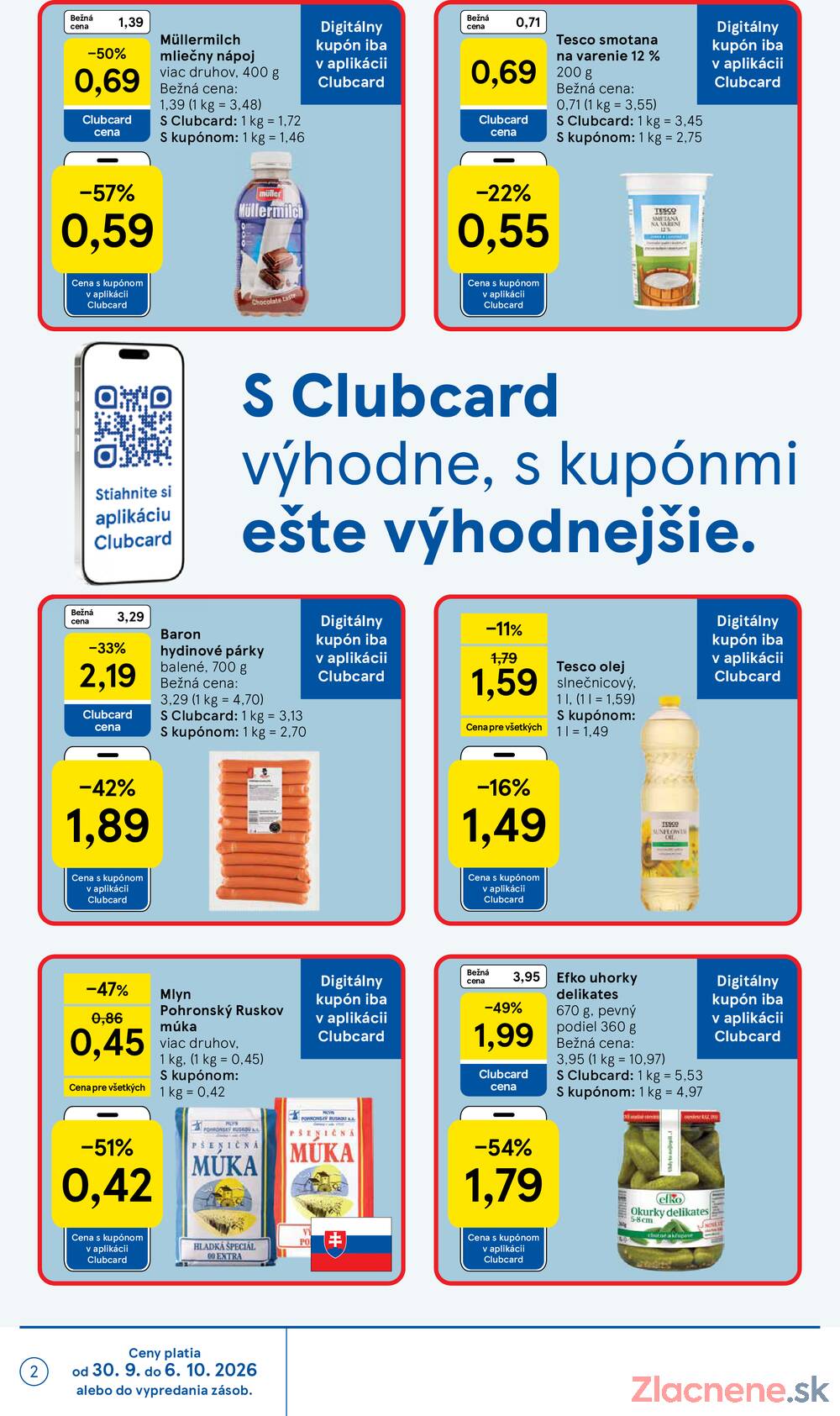 Tesco hypermarkety 30.9. - 6.10.