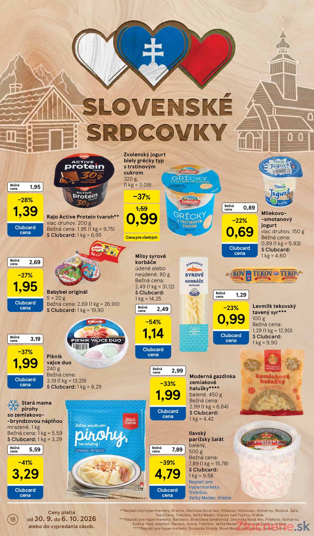 Tesco hypermarkety 30.9. - 6.10.