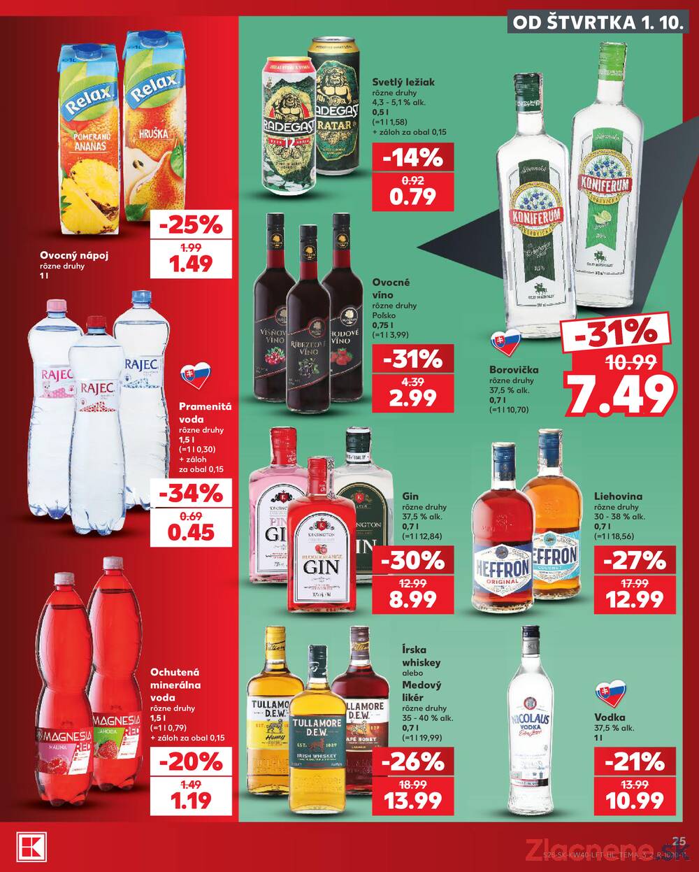 Kaufland 1.10. - 7.10. - Kaufland Púchov