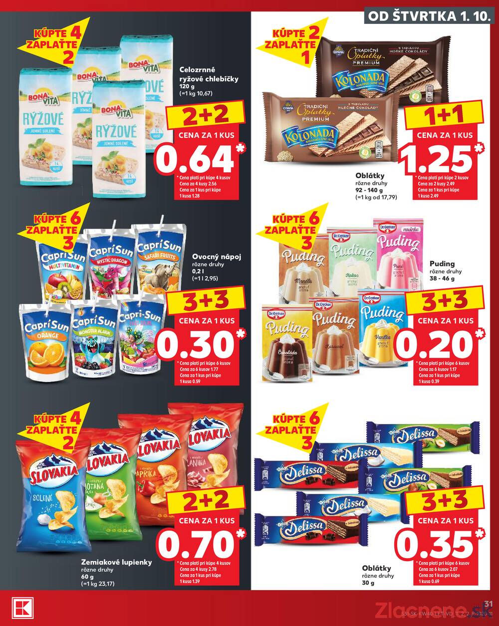 Kaufland 1.10. - 7.10. - Kaufland Rožňava