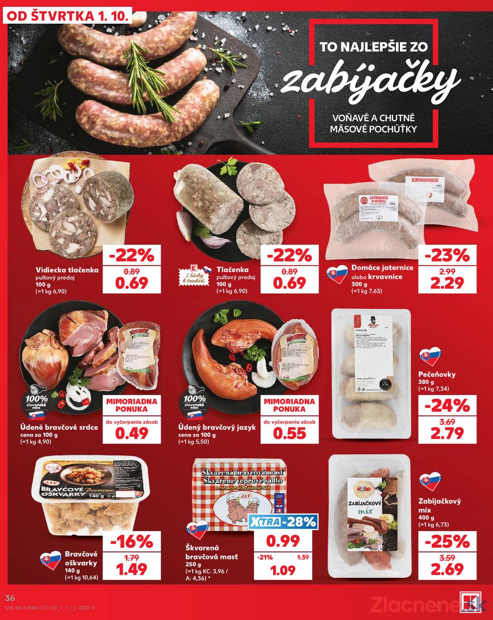 Kaufland 1.10. - 7.10. - Kaufland Rožňava