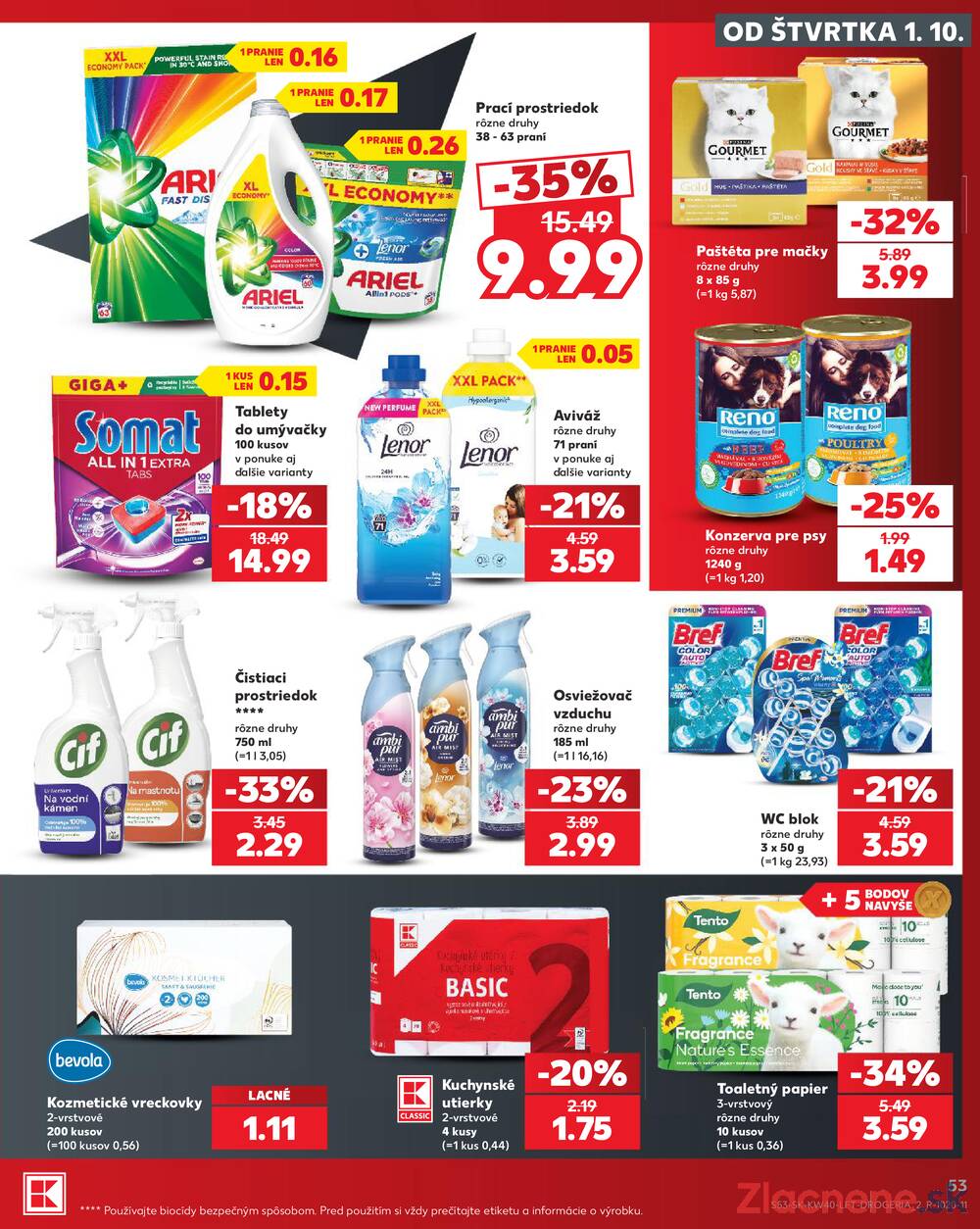 Kaufland 1.10. - 7.10. - Kaufland Rožňava