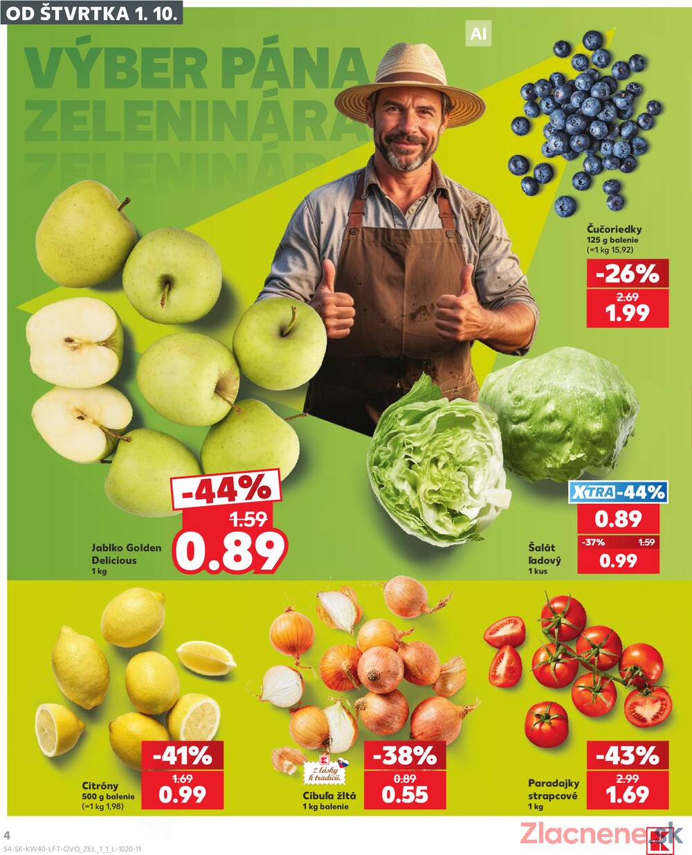 Kaufland 1.10. - 7.10. - Kaufland Poprad - Jiřího Wolkera