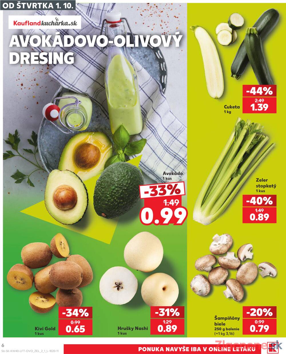 Kaufland 1.10. - 7.10. - Kaufland Poprad - Jiřího Wolkera