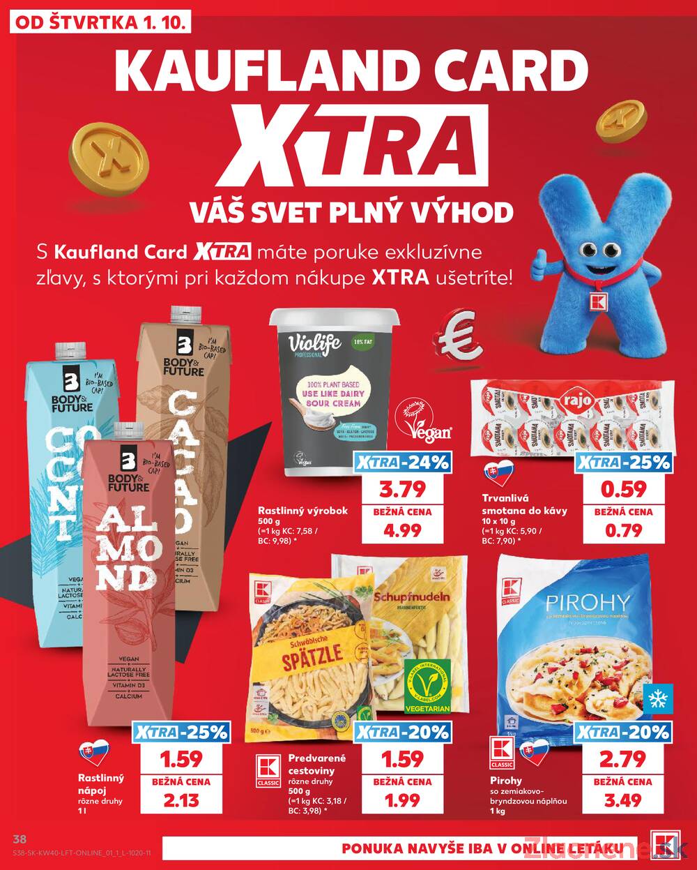 Kaufland 1.10. - 7.10. - Kaufland Poprad - Jiřího Wolkera